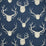 Lee Jofa Antlers Paper Navy Wallpaper Sample P2017102.50.0