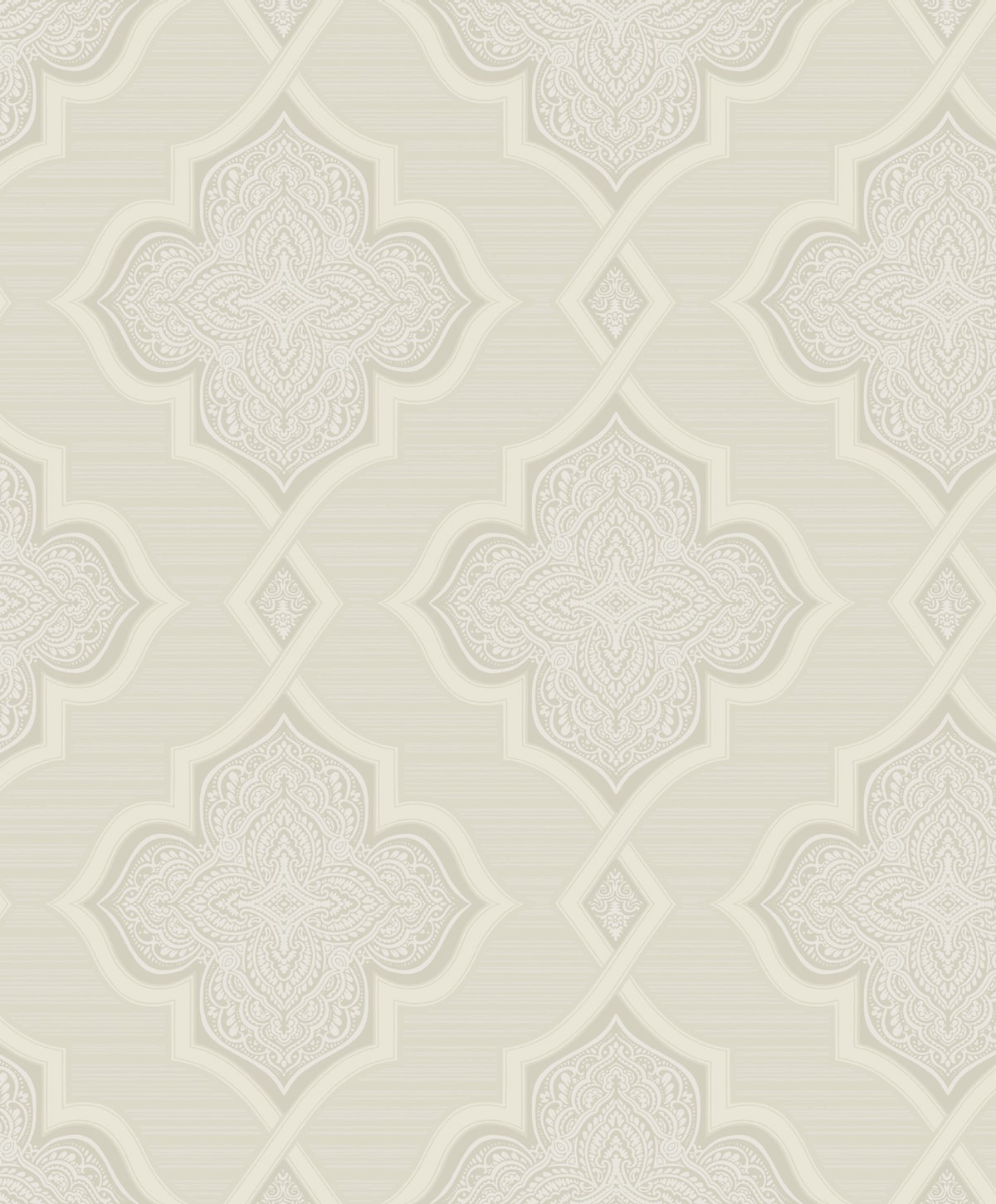 Seabrook Designs Trellis Pearl, Ivory, And Glitter Wallpaper 2011205