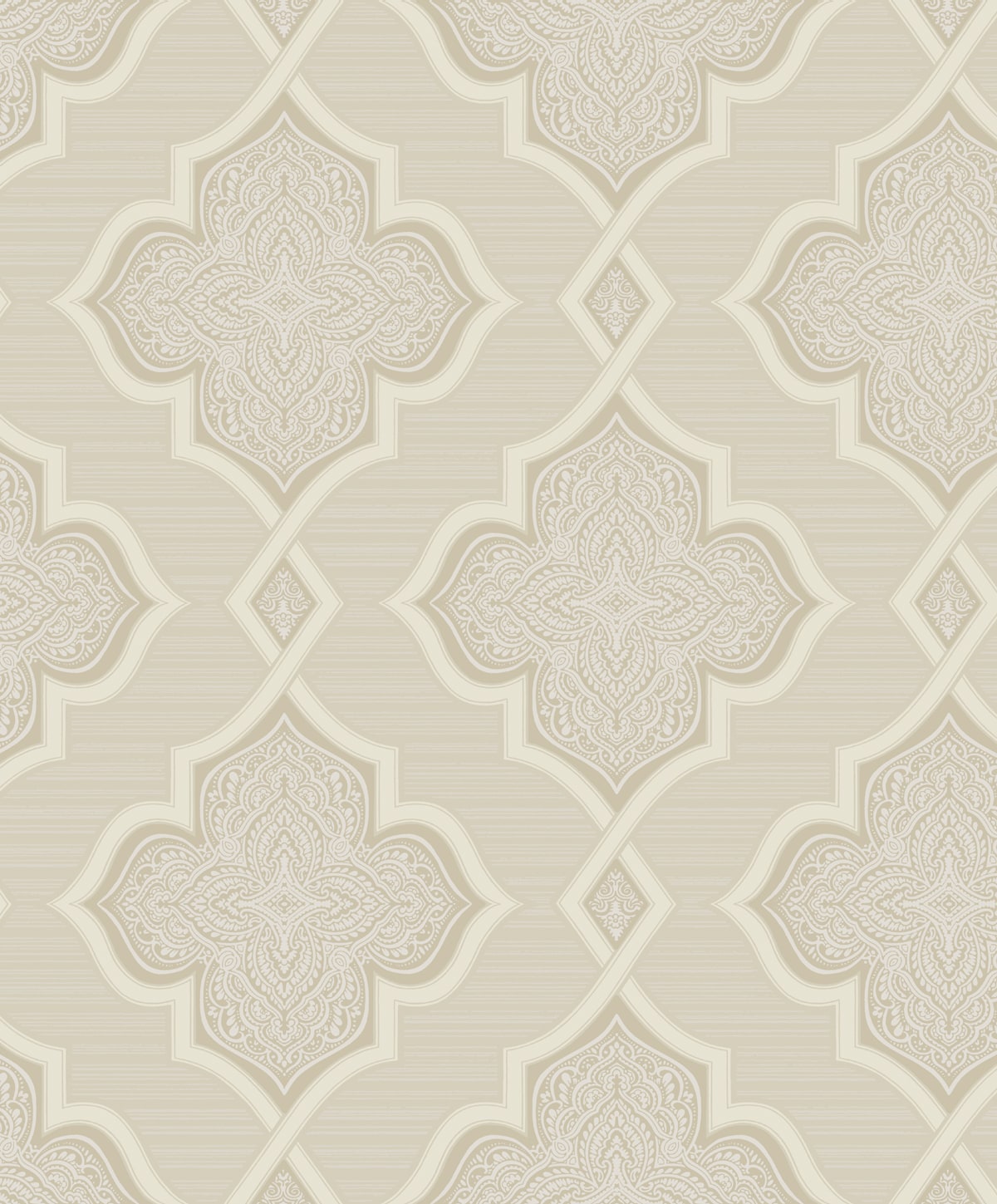 Seabrook Designs Trellis Beige, Ivory, And Glitter Wallpaper 2011207