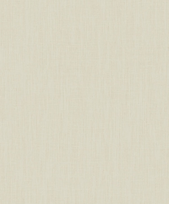 Seabrook Designs Elegant Burlap Pearl And Ivory Wallpaper Sample 2011405