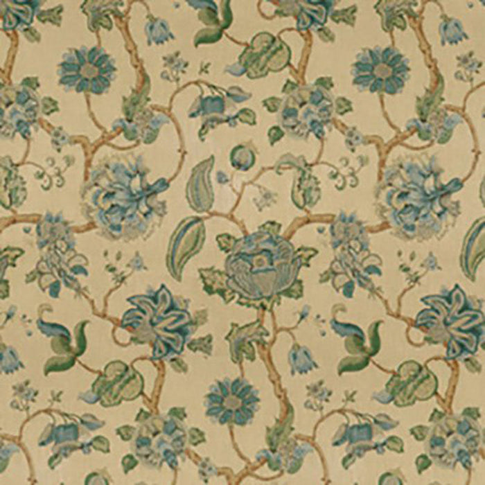 Lee Jofa Tidewater Block Blue Fabric Sample 2013130.515.0