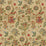 Lee Jofa Tidewater Block Ruby/Blue Fabric Sample 2013130.519.0