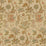 Lee Jofa Tidewater Block Clay/Teal Fabric Sample 2013130.713.0