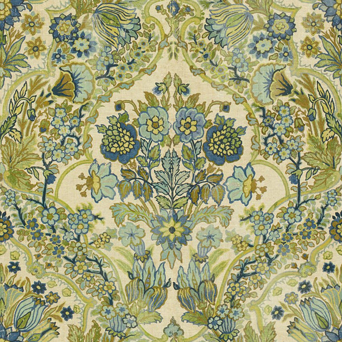 Lee Jofa Tetbury Blue/Green Fabric Sample 2013134.513.0