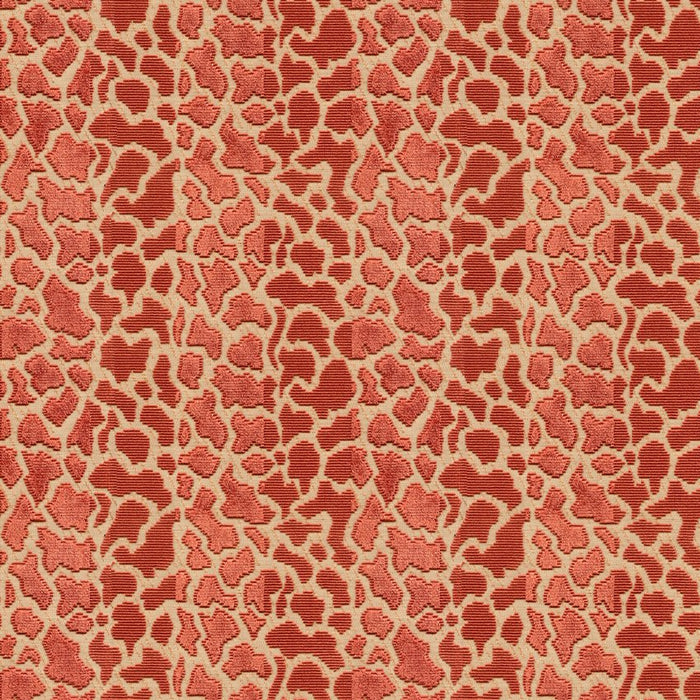 Lee Jofa Timbuktu Velvet Red Fabric Sample 2015120.19.0