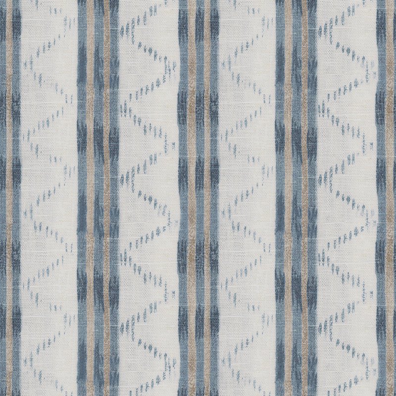 Lee Jofa Makassar Blue Fabric Sample 2017106.5.0