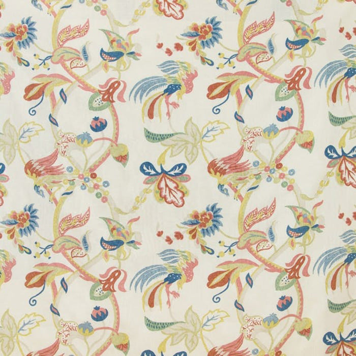 Lee Jofa Gorda Berry/Gold Fabric Sample 2017162.194.0