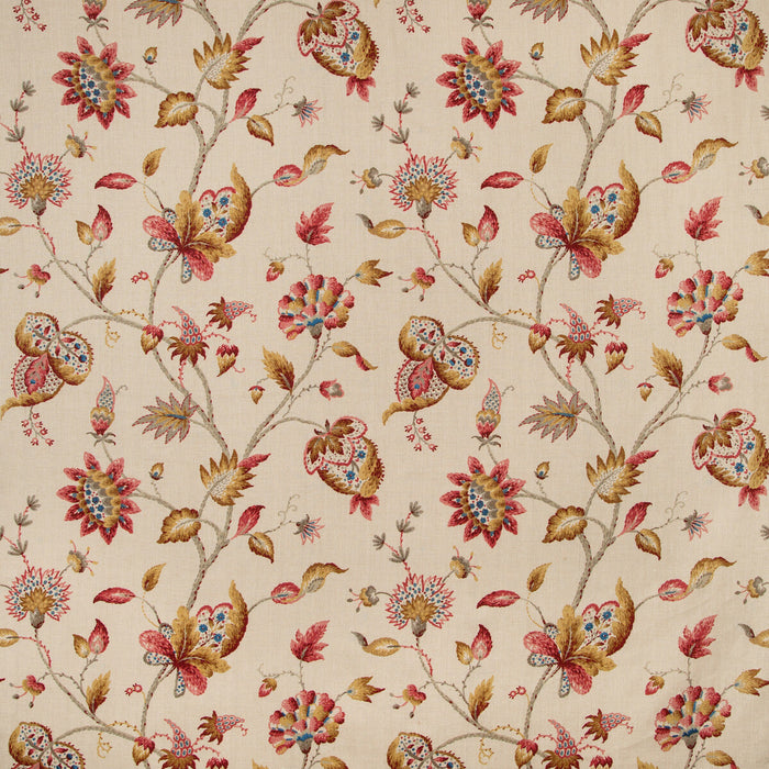 Lee Jofa Hollin Print Spice Fabric Sample 2019105.194.0