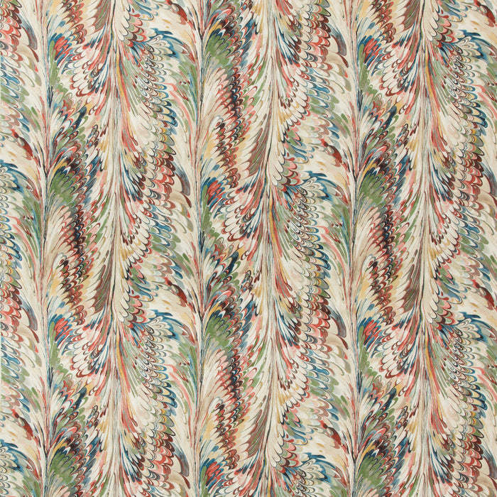 Lee Jofa Taplow Print Spice/Leaf Fabric Sample 2019114.139.0