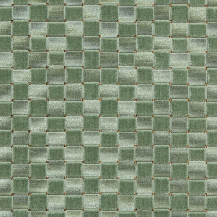 Lee Jofa Levens Velvet Aqua Fabric Sample 2019118.113.0