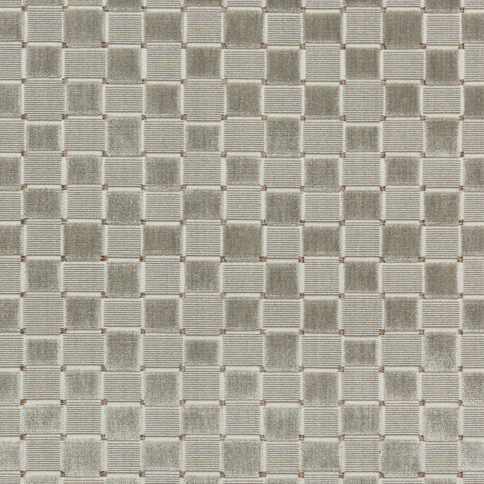 Lee Jofa Levens Velvet Silver Fabric Sample 2019118.11.0