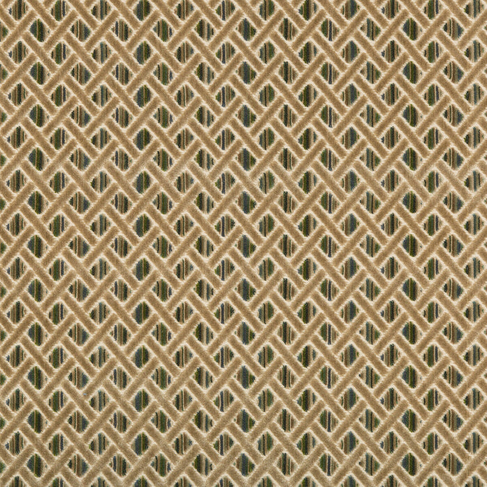 Lee Jofa Bourne Velvet Peacock Fabric Sample 2019120.135.0