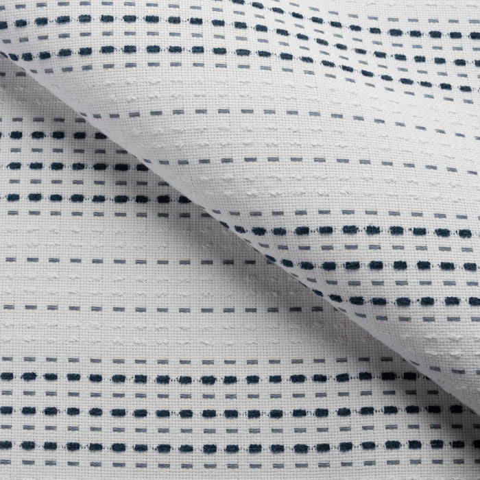 Link Outdoor Dash Blue Steel Fabric Sample 202-55
