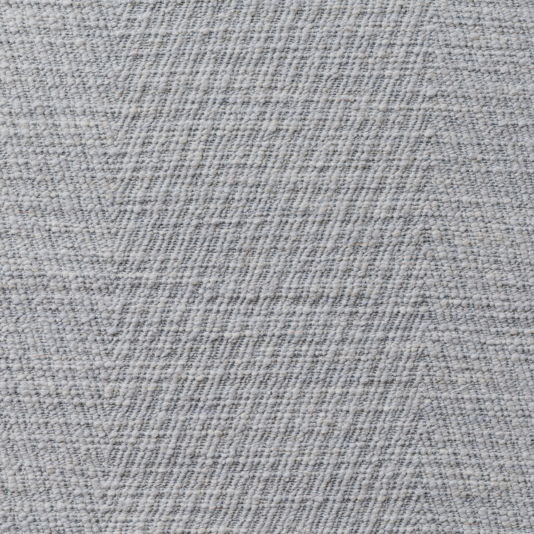 Holly Hunt Great Plains Chevron Shadow Silver Blue Fabric Sample 2020/07