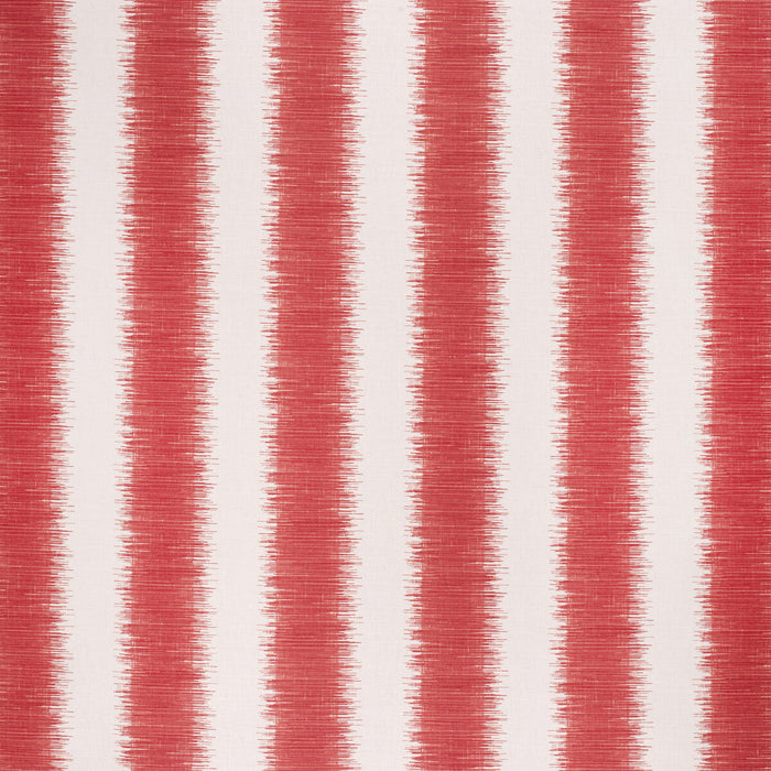 Lee Jofa Hampton Stripe Red/Ecru Fabric Sample 2020135.19.0