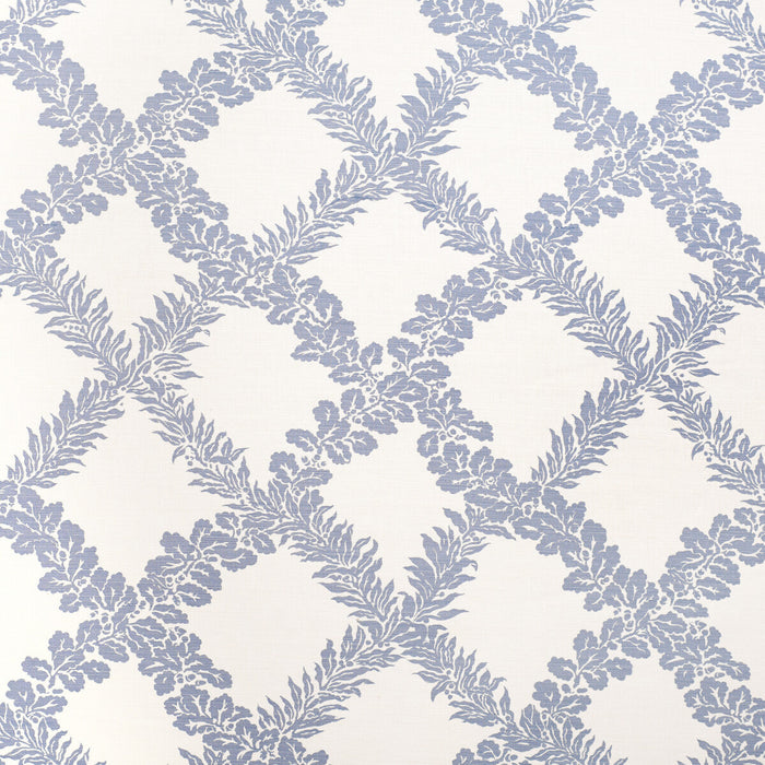 Lee Jofa Leaf Trellis Sky Fabric Sample 2020137.15.0