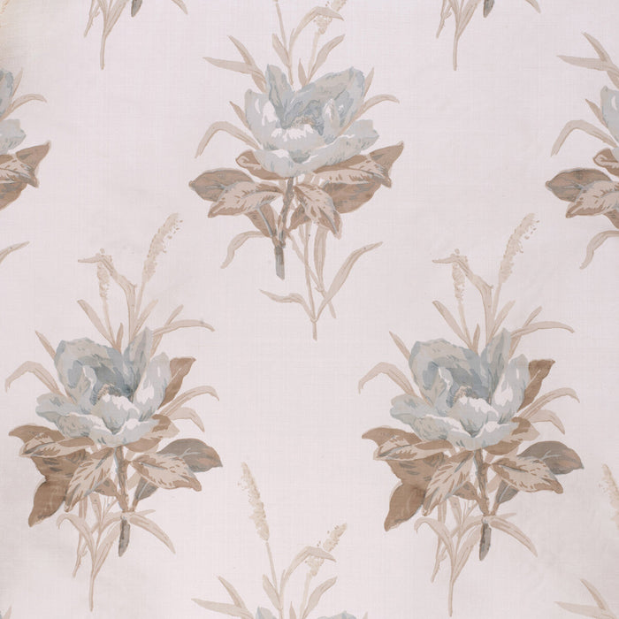Lee Jofa Melba Flower Lichen/Ecru Fabric Sample 2020143.1316.0