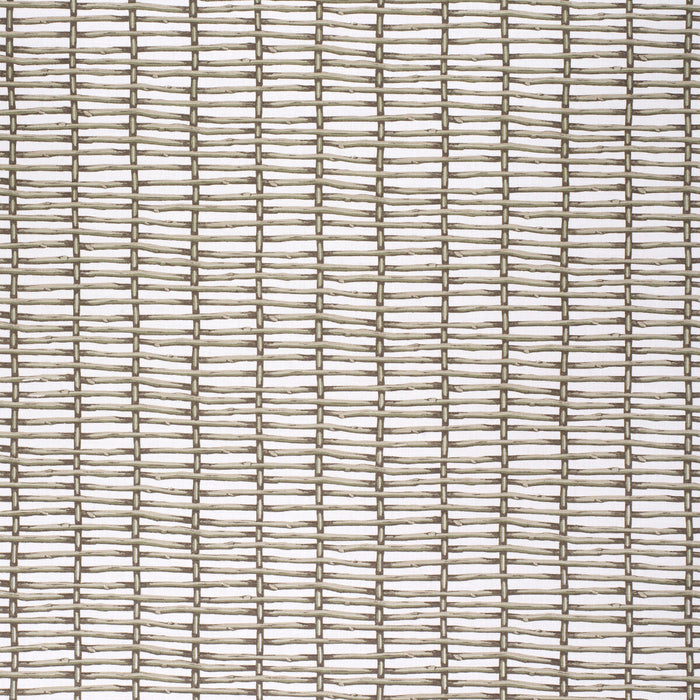 Lee Jofa Twig Fence Green/White Fabric Sample 2020167.123.0