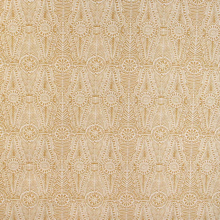 Lee Jofa Drayton Print Maize Fabric Sample 2020184.40.0