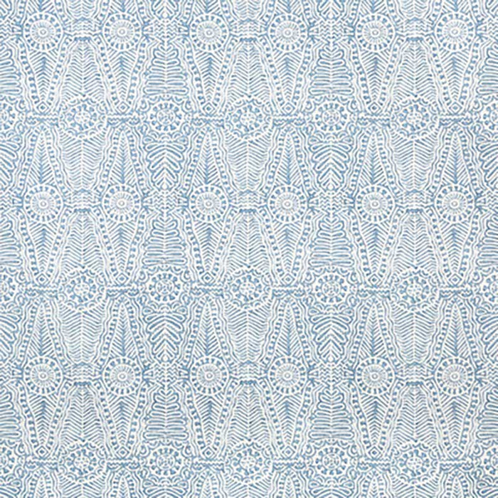 Lee Jofa Drayton Print Denim Fabric Sample 2020184.5.0