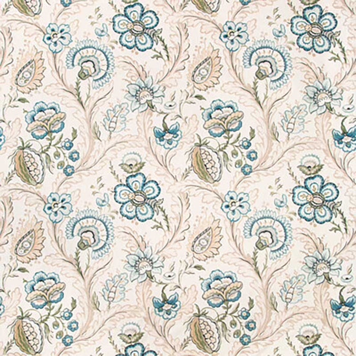 Lee Jofa Wimberly Print Blue/Spring Fabric Sample 2020186.530.0