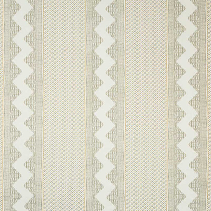 Lee Jofa Whitaker Print Grey/Sand Fabric Sample 2020188.1611.0