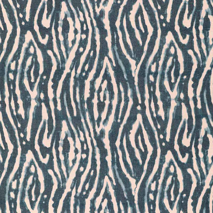 Lee Jofa Salina Print Indigo Fabric Sample 2020203.50.0