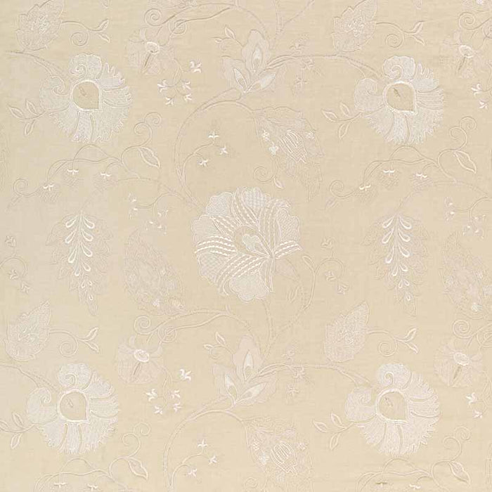 Lee Jofa Shiraz Emb Stone/Ivory Fabric Sample 2020215.16.0