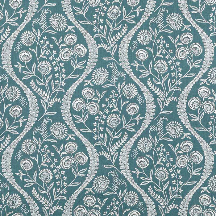 Lee Jofa Floriblanca Blue Fabric Sample 2020219.515.0