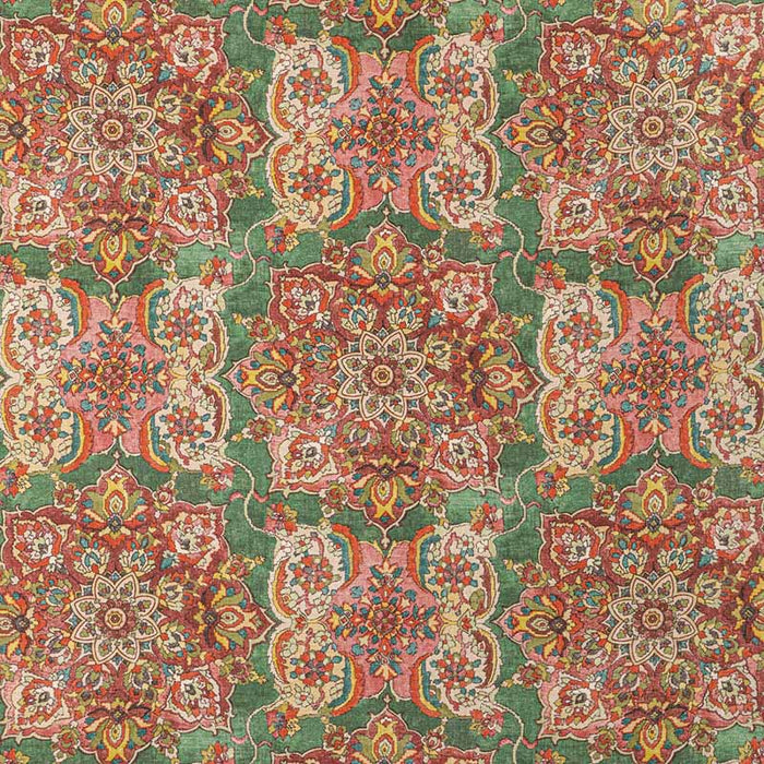 Lee Jofa Granada Print Jewel Fabric Sample 2020220.324.0