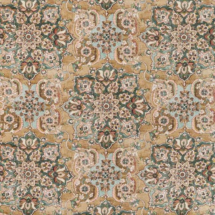 Lee Jofa Granada Print Bronze Fabric Sample 2020220.430.0