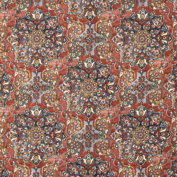 Lee Jofa Granada Print Ruby Fabric Sample 2020220.924.0