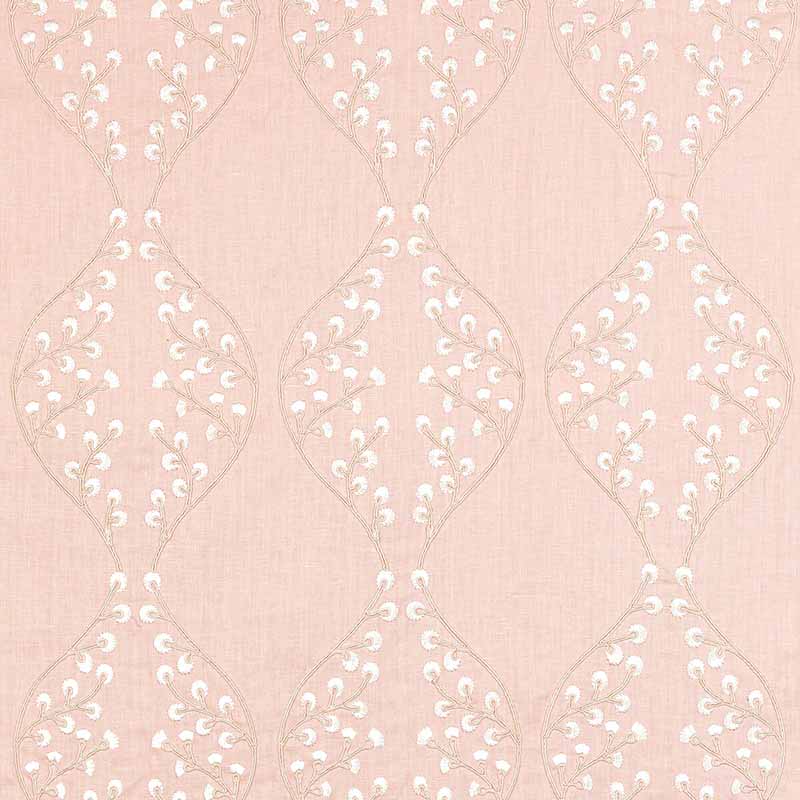Lee Jofa Lillie Embroidery Petal Fabric Sample 2021129.17.0