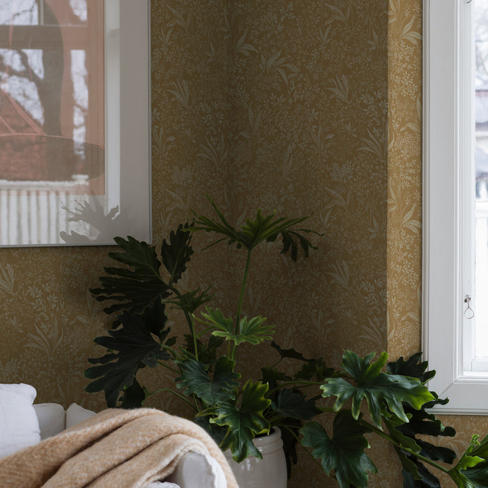 Schumacher Nocturne Parchment Wallpaper 2022
