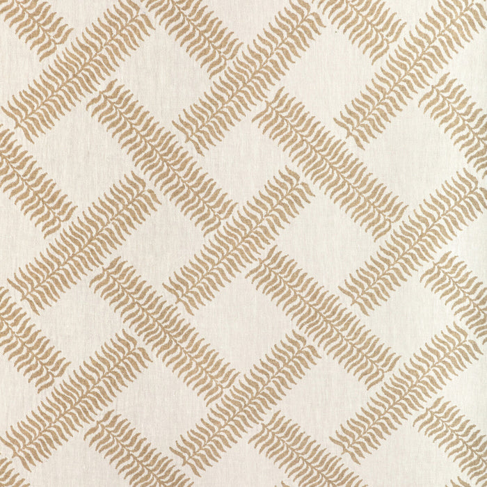 Lee Jofa Garden Trellis Weave Sand Fabric Sample 2022105.16.0