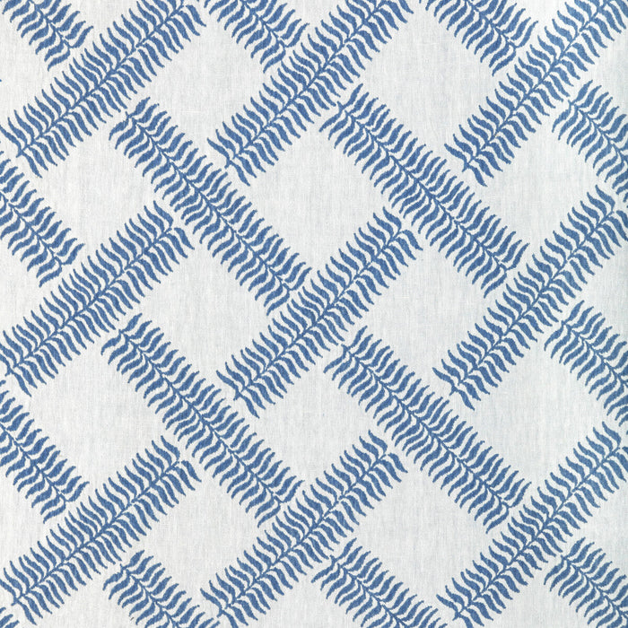 Lee Jofa Garden Trellis Weave Blue Fabric Sample 2022105.550.0