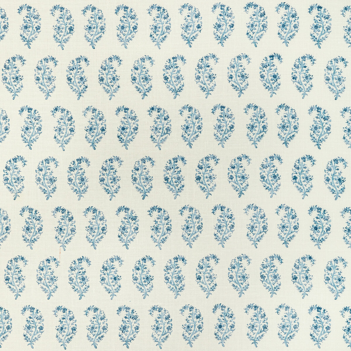 Lee Jofa Indiennes Paisley Delft Fabric Sample 2022107.5.0