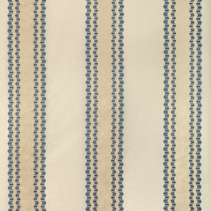 Lee Jofa Waldon Stripe Blue Fabric Sample 2022113.1615.0