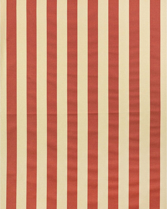 Lee Jofa Avenue Stripe Crimson/Ecru Fabric Sample 2022120.916.0