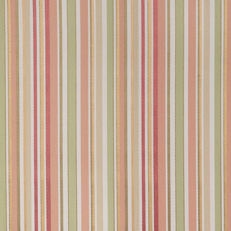 Lee Jofa Siders Stripe Blush/Sage Fabric Sample 2023103.73.0