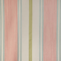 Lee Jofa Davies Stripe Petal/Kiwi Fabric 2023110.73.0