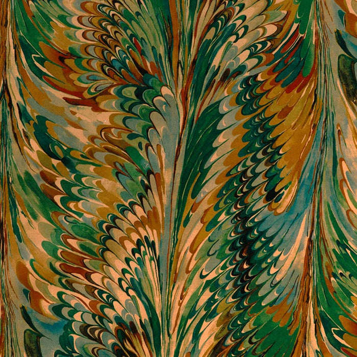 Lee Jofa Taplow Velvet Teal/Bronze Fabric Sample 2023116.354.0