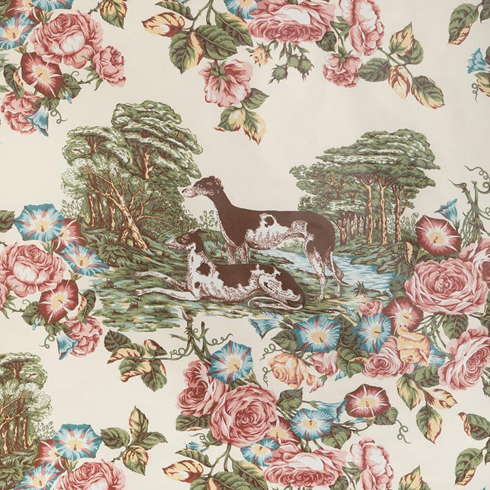 Lee Jofa Whippets Cotton Ivory Fabric Sample 2023125.1.0