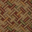 Lee Jofa Strapwork Print Brick/Gold Fabric 2023129.194.0