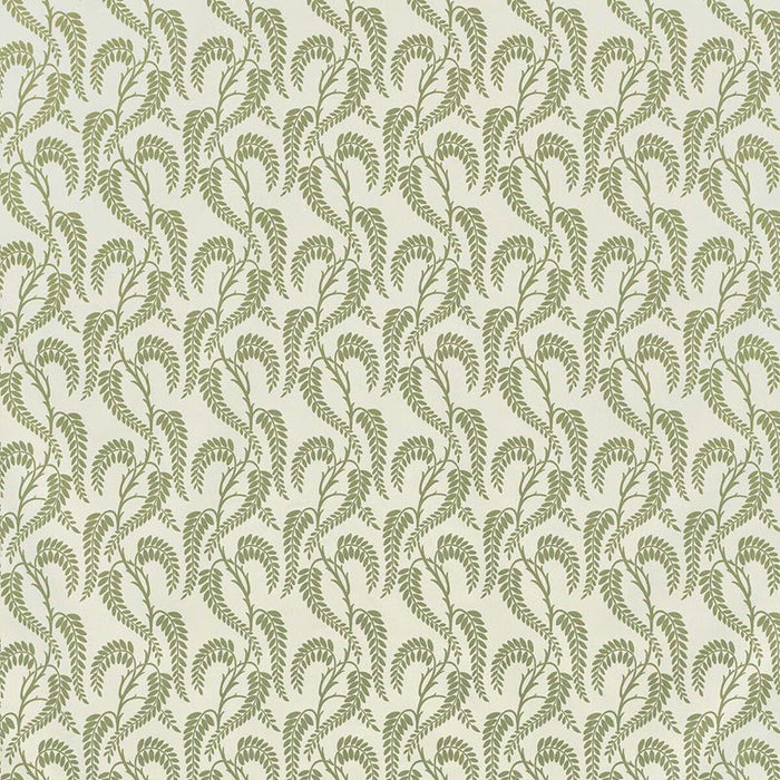Lee Jofa Wisteria Sage On White Fabric Sample 2023134.31.0