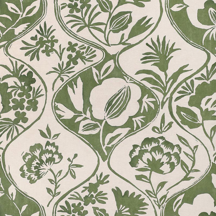 Lee Jofa Calathea Print Leaf Fabric Sample 2023141.30.0
