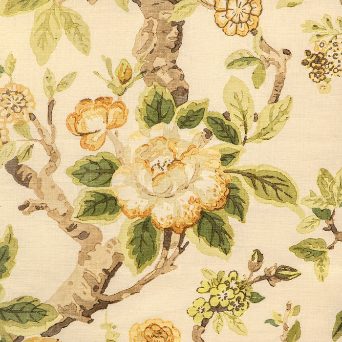 Lee Jofa Tara Magnolia Gold Fabric 2025100.34.0