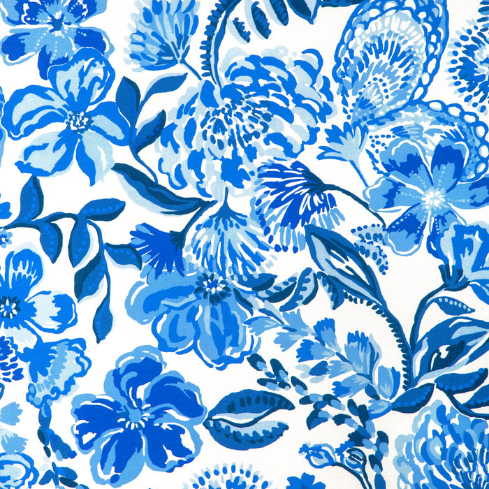 Lee Jofa She'S Got Sol Indigo Fabric 2025114.550.0