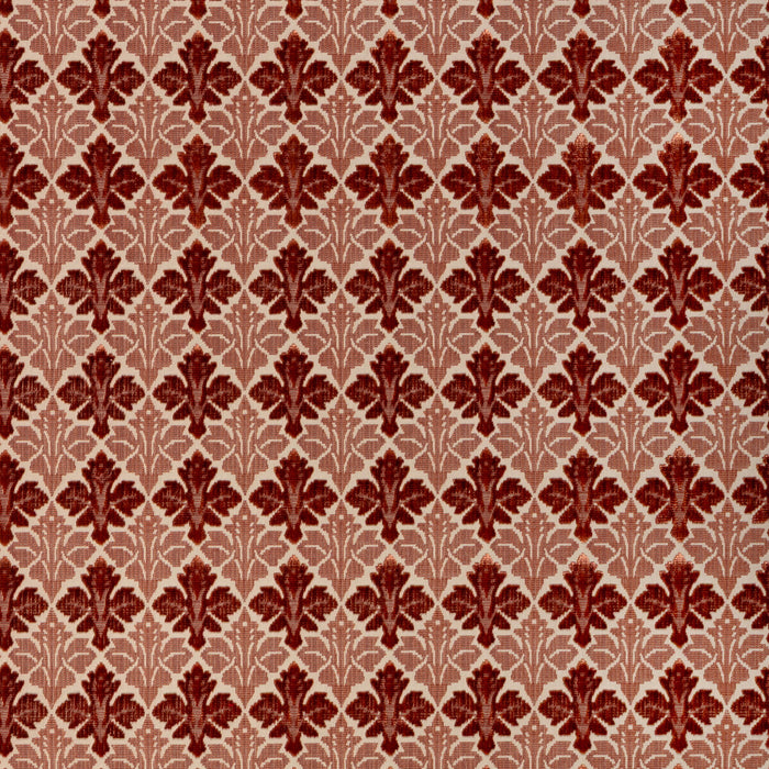 Lee Jofa Fiore Velvet Coral Fabric Sample 2025125.12.0