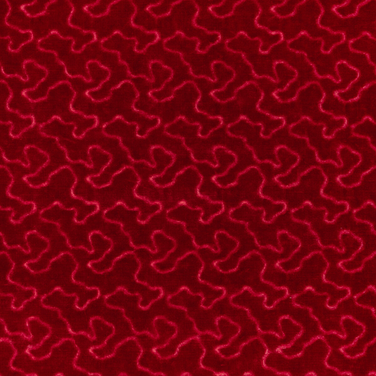 Velevt Ruby Lee Jofa Marlowe Velvet Ruby 2025126.19.0 Fabric | 40% Off (Samples)